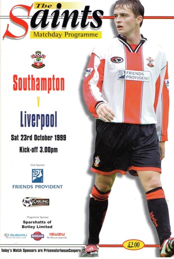 Match programme